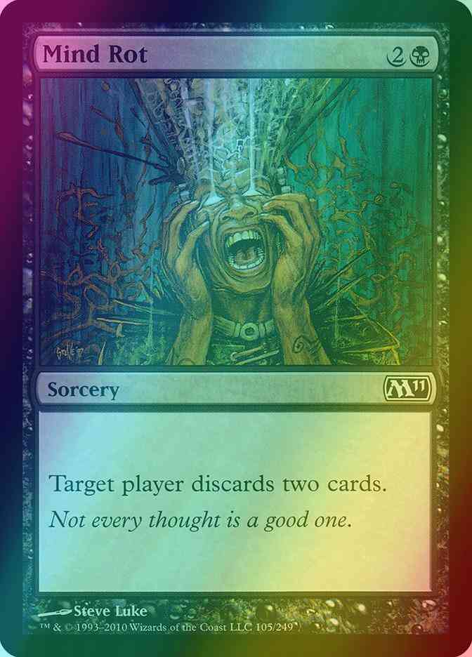 Mind Rot [105] [Magic 2011] [Foil]