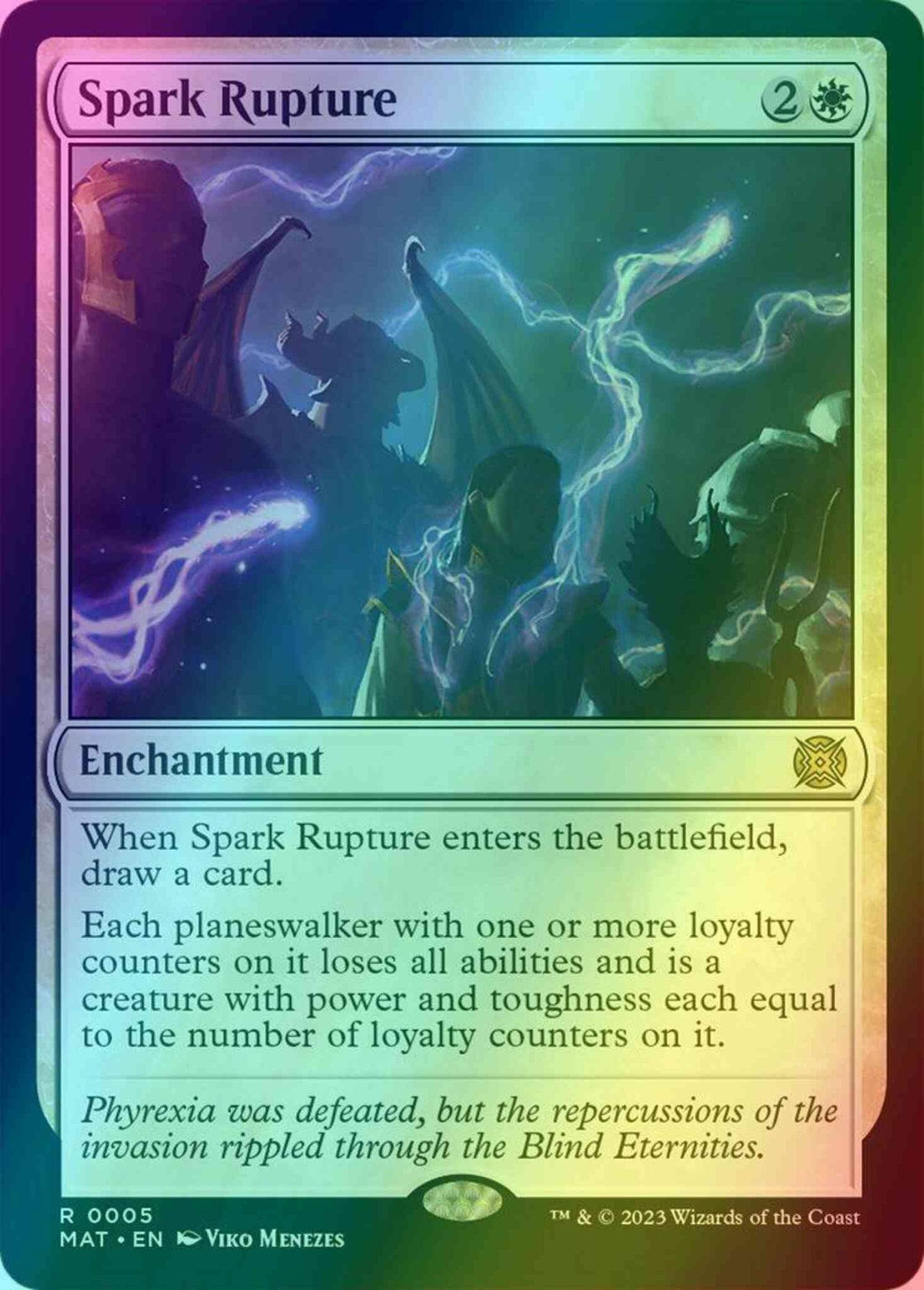 Spark Rupture [5] [March of the Machine: The Aftermath] [Foil]