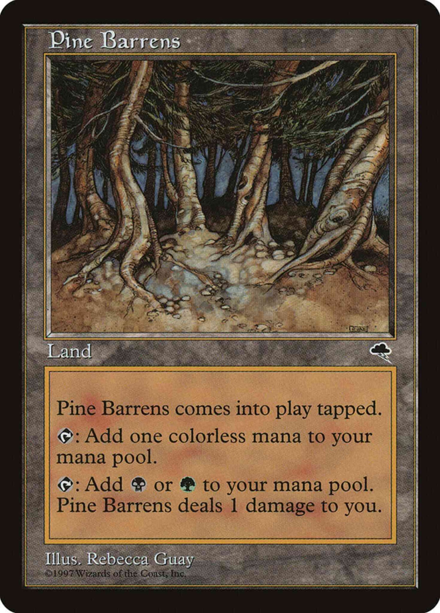 Pine Barrens [321] [Tempest] [Non-Foil]
