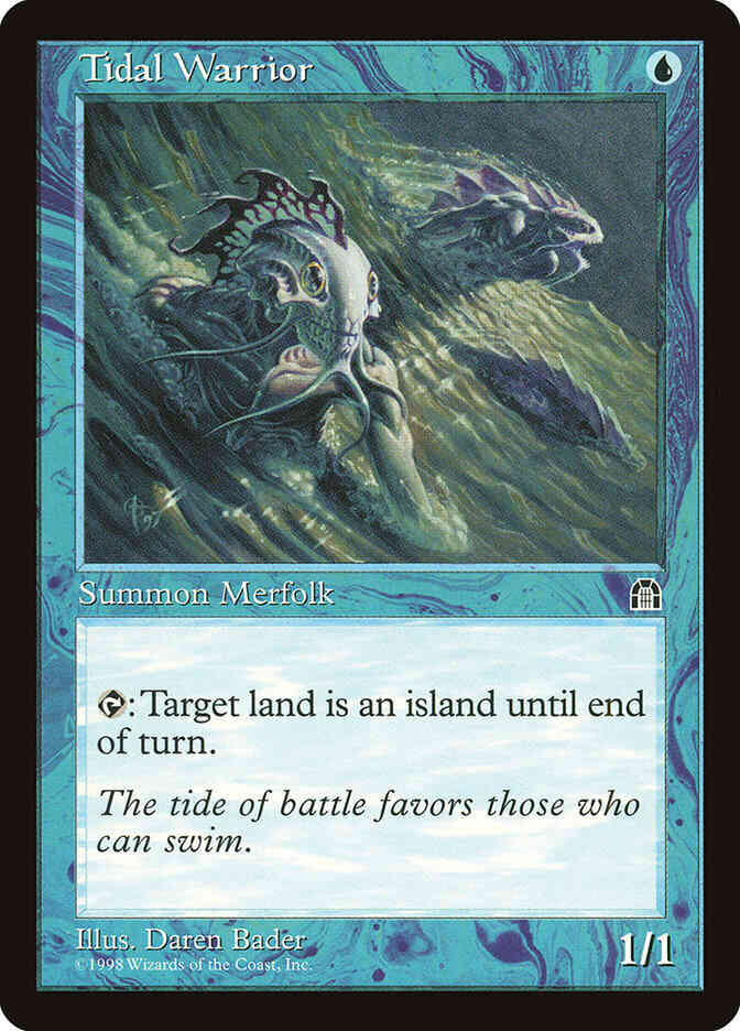 Tidal Warrior [47] [Stronghold] [Non-Foil]