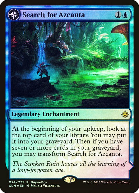 Search for Azcanta // Azcanta, the Sunken Ruin [74] [XLN Treasure Chest] [Foil]
