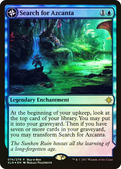 Search for Azcanta // Azcanta, the Sunken Ruin [74] [XLN Treasure Chest] [Foil]