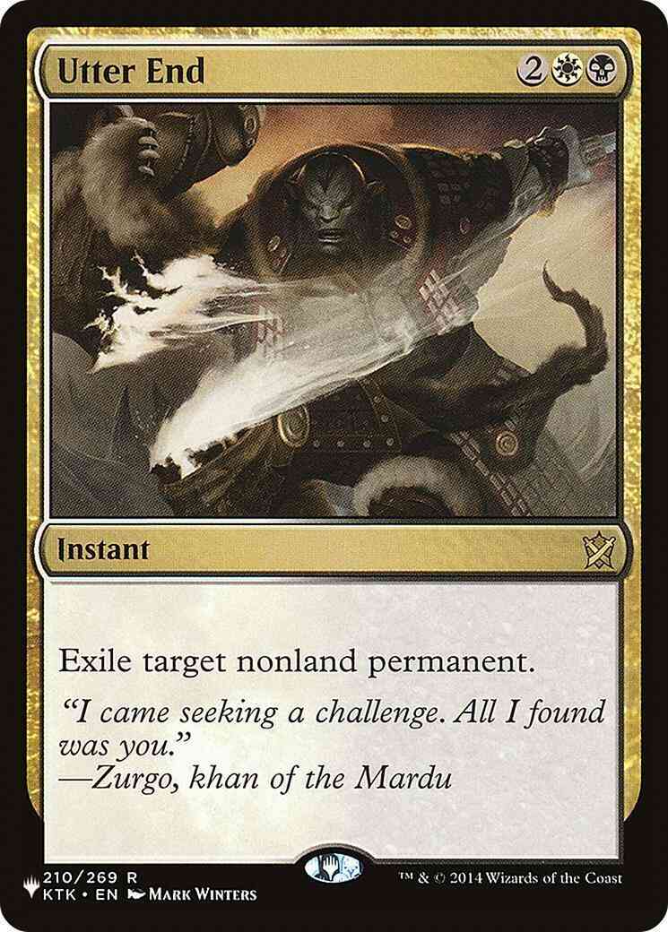 Utter End [KTK-210] [The List] [Non-Foil]