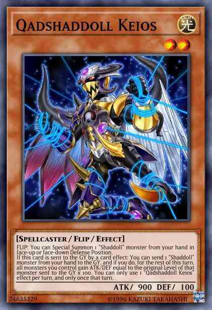 Qadshaddoll Keios - SDSH-EN001 - Super Rare - 1st Edition