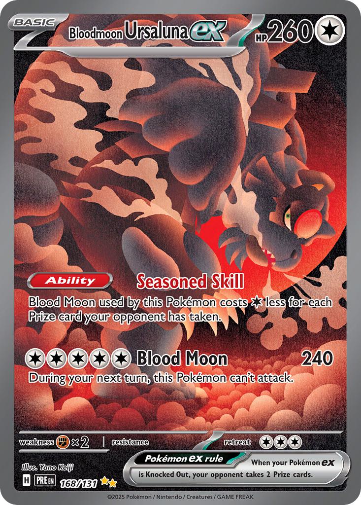 Bloodmoon Ursaluna ex - 168/131 - Special Illustration Rare [sv085-168] [Ultra]