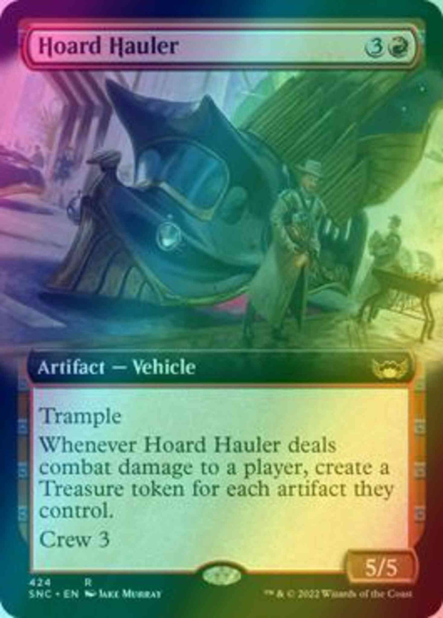 Hoard Hauler [424] [Extended Art] [Streets of New Capenna] [Foil]