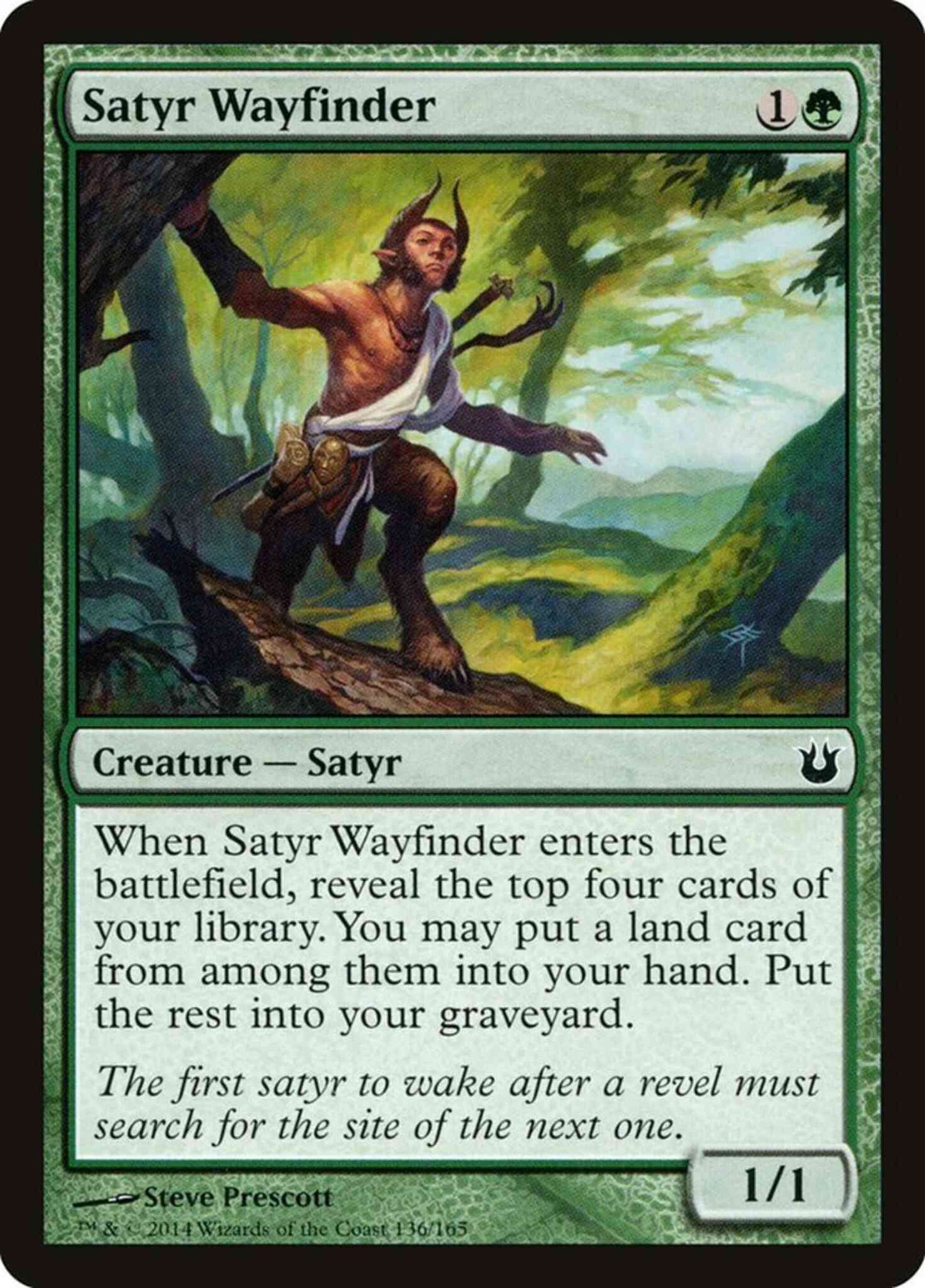 Satyr Wayfinder [136] [Born of the Gods] [Non-Foil]