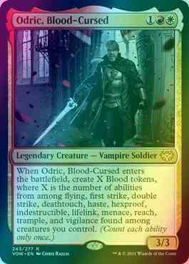 Odric, Blood-Cursed [243] [Innistrad: Crimson Vow] [Foil]
