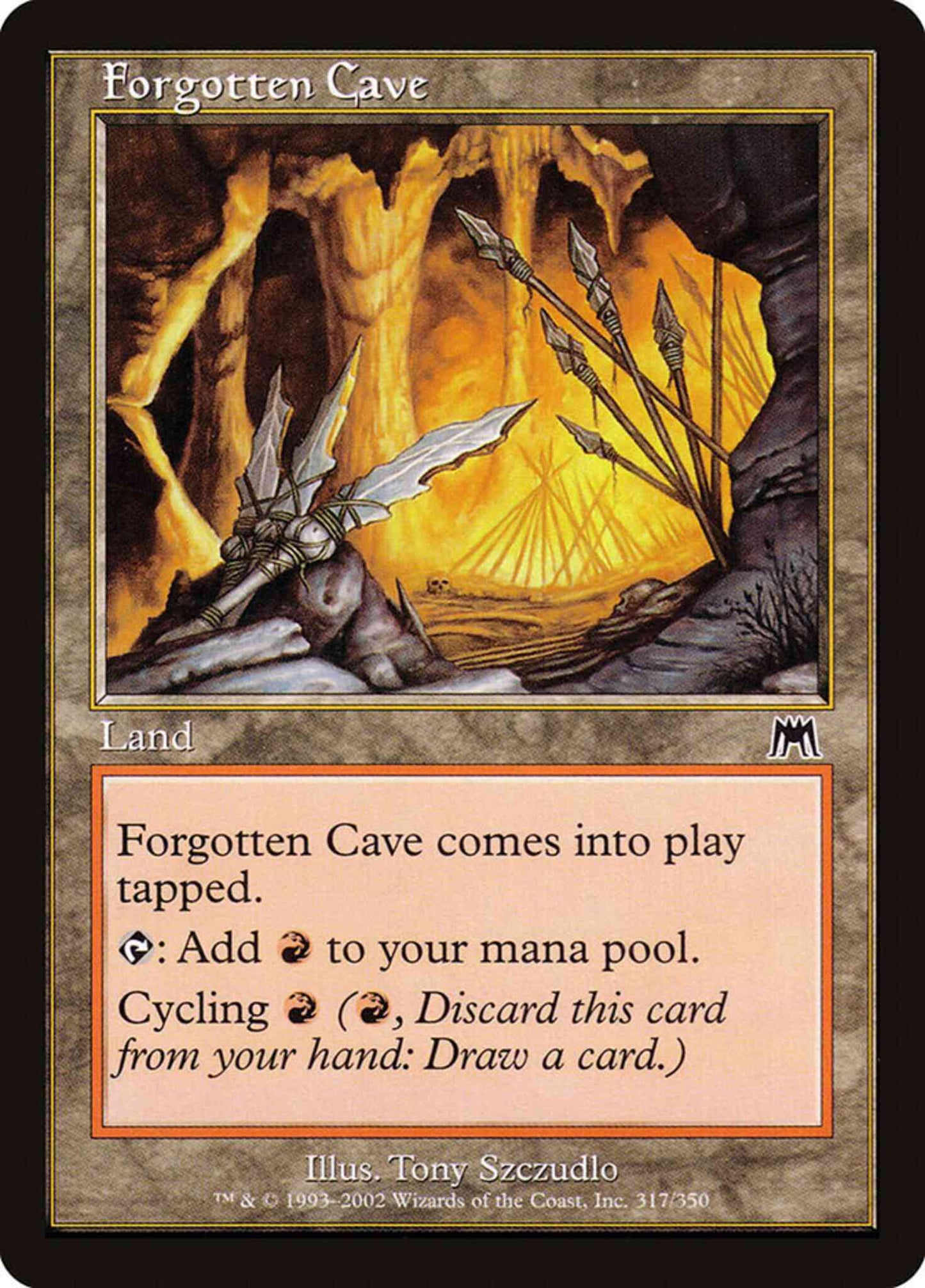 Forgotten Cave [317] [Onslaught] [Non-Foil]