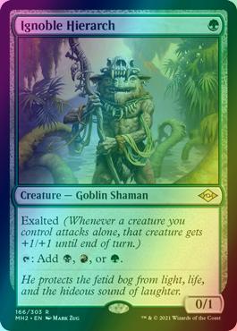 Ignoble Hierarch [166] [Modern Horizons 2] [Foil]