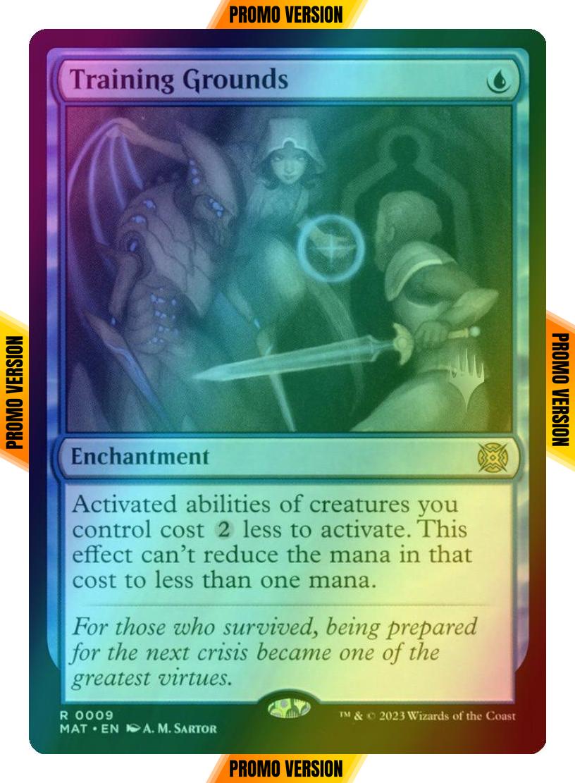 Training Grounds [9p] [Promo Pack] [March of the Machine: The Aftermath: Promos] [Foil]