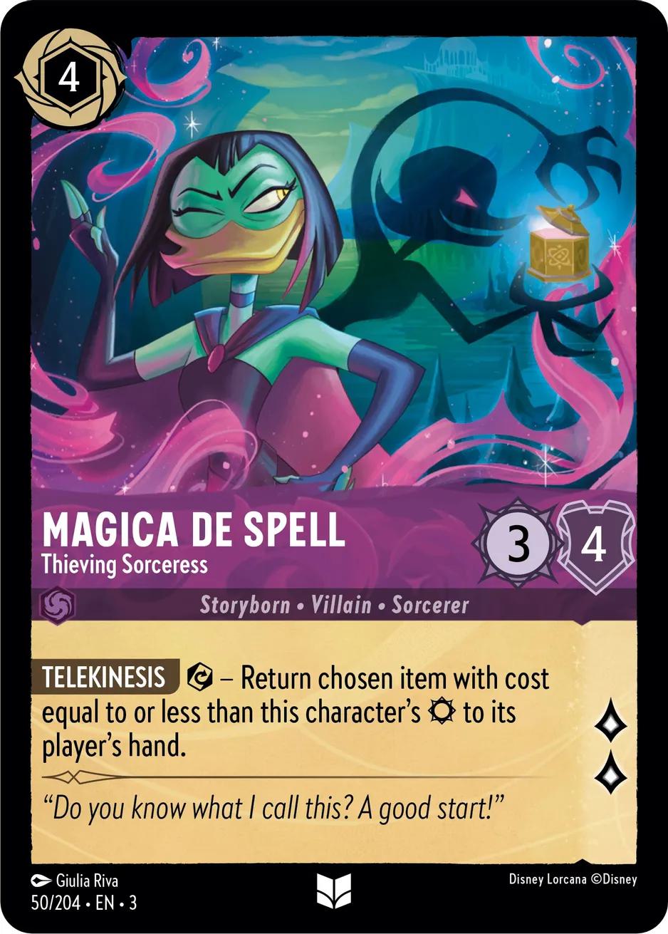 Magica De Spell - Thieving Sorceress - 50/204 [Into the Inklands] [Non-Foil]
