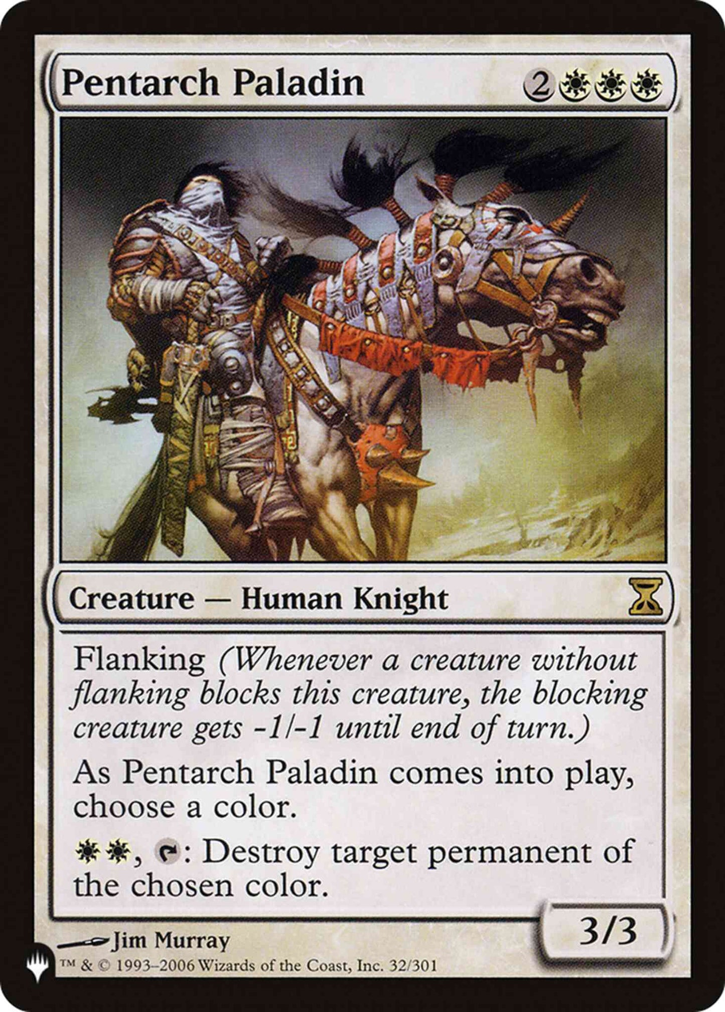 Pentarch Paladin [TSP-32] [The List] [Non-Foil]