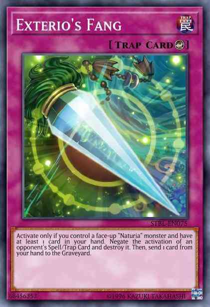 Exterio's Fang - STBL-EN075 - Common - 1st Edition