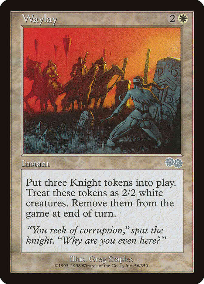 Waylay [56] [Urza's Saga] [Non-Foil]