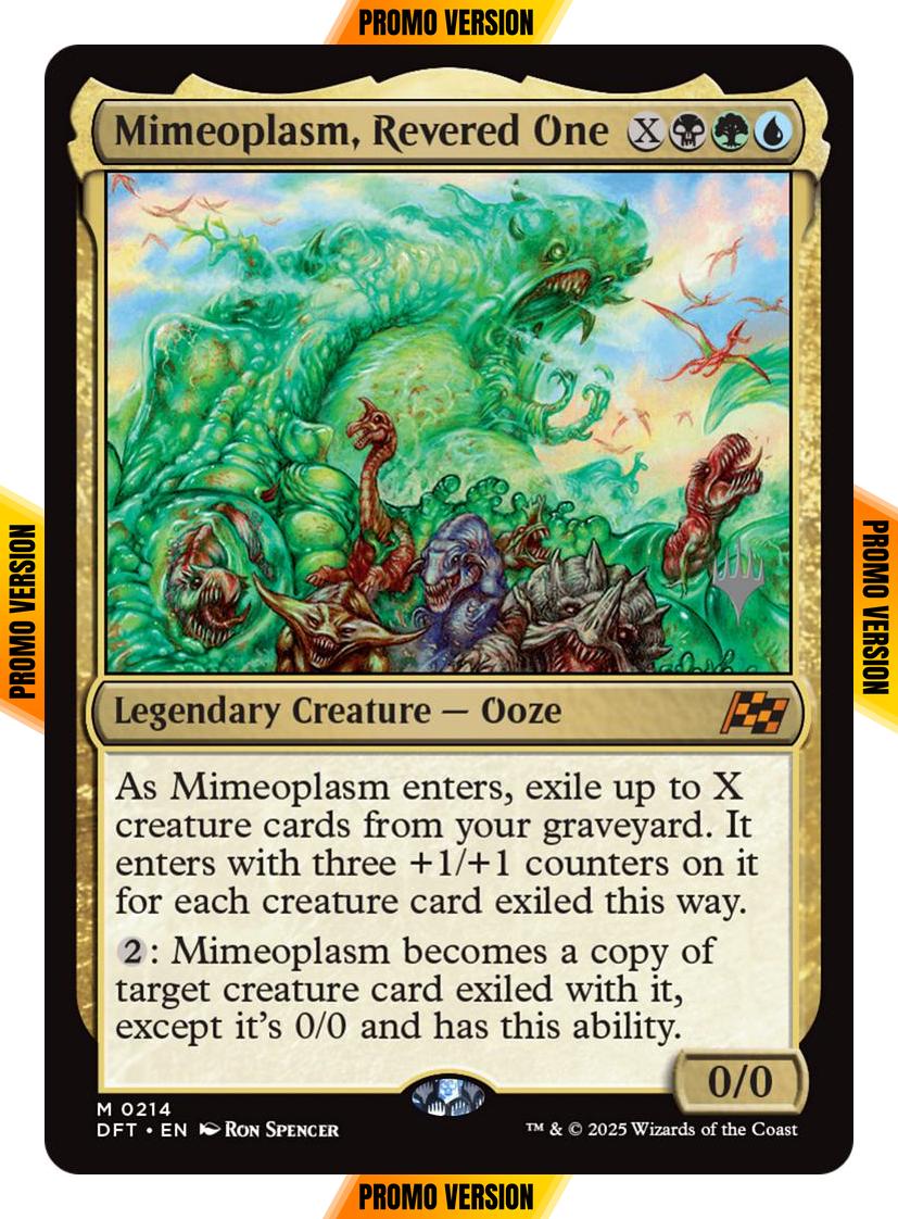 Mimeoplasm, Revered One [214p] [Promo Pack] [Aetherdrift: Promos] [Non-Foil]
