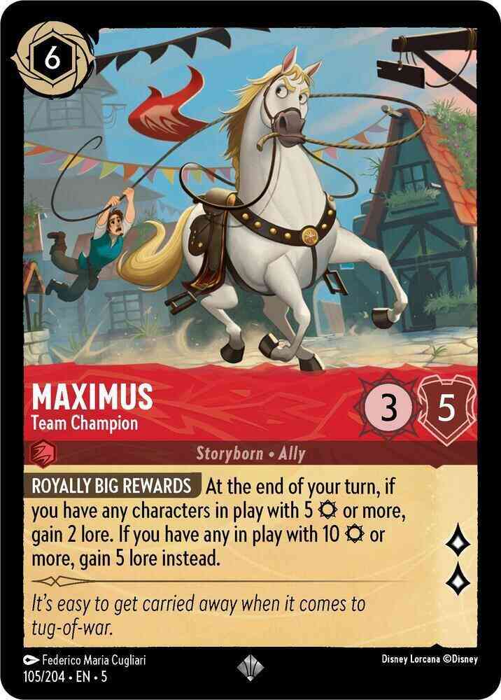 Maximus - Team Champion - 105/204 [Shimmering Skies] [Non-Foil]