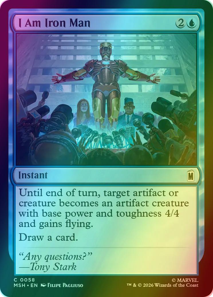 I Am Iron Man [58] [Marvel Super Heroes] [Foil]