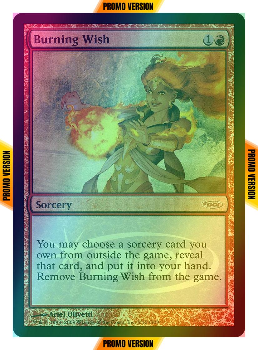 Burning Wish [5] [Judge Gift Cards 2009] [Foil]