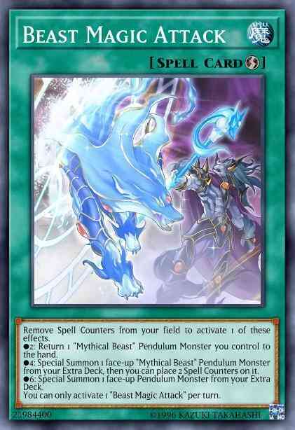 Beast Magic Attack - CYHO-EN063 - Common - Unlimited
