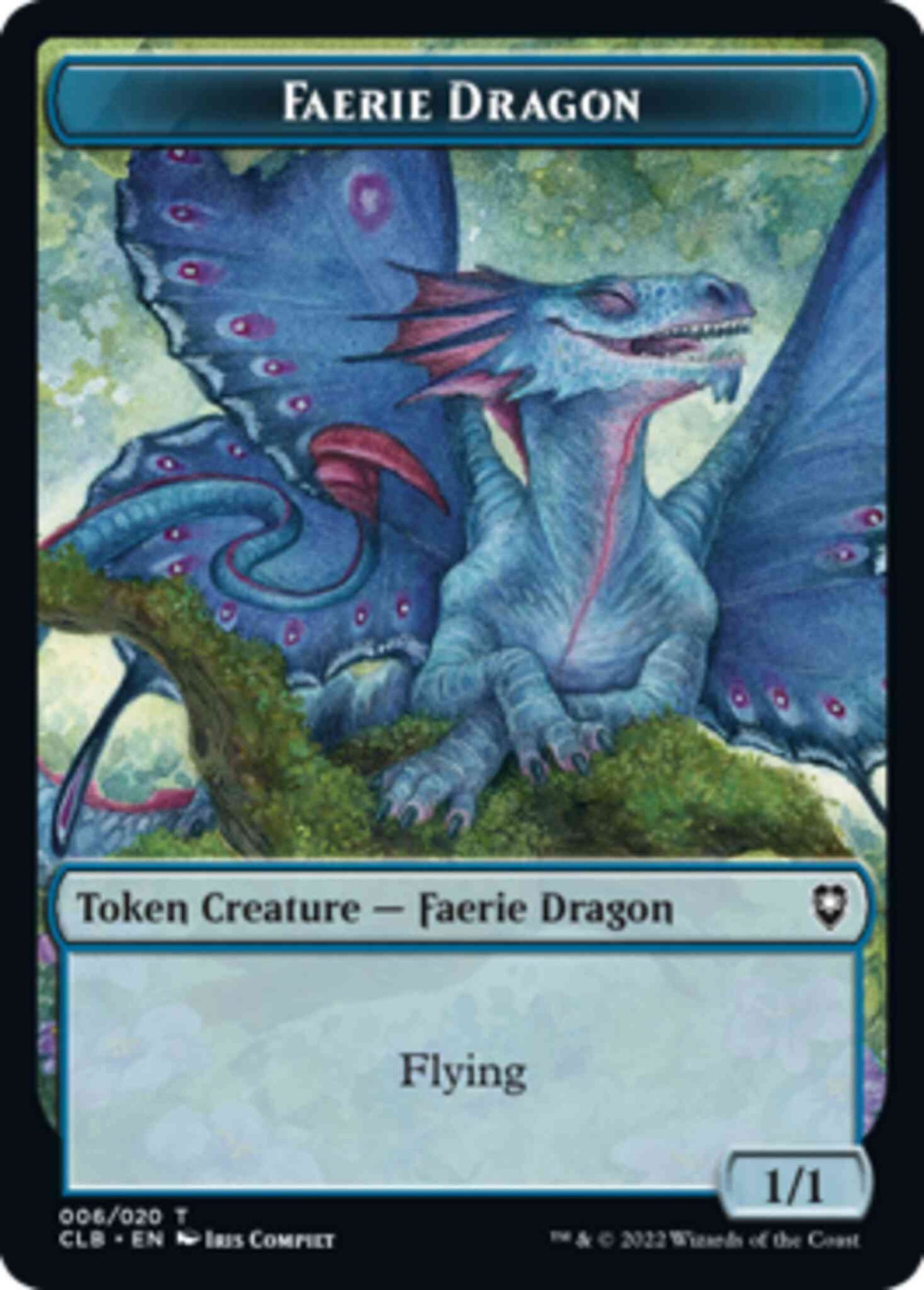 Faerie Dragon Token [06] [Commander Legends: Battle for Baldur's Gate: Tokens] [Non-Foil]