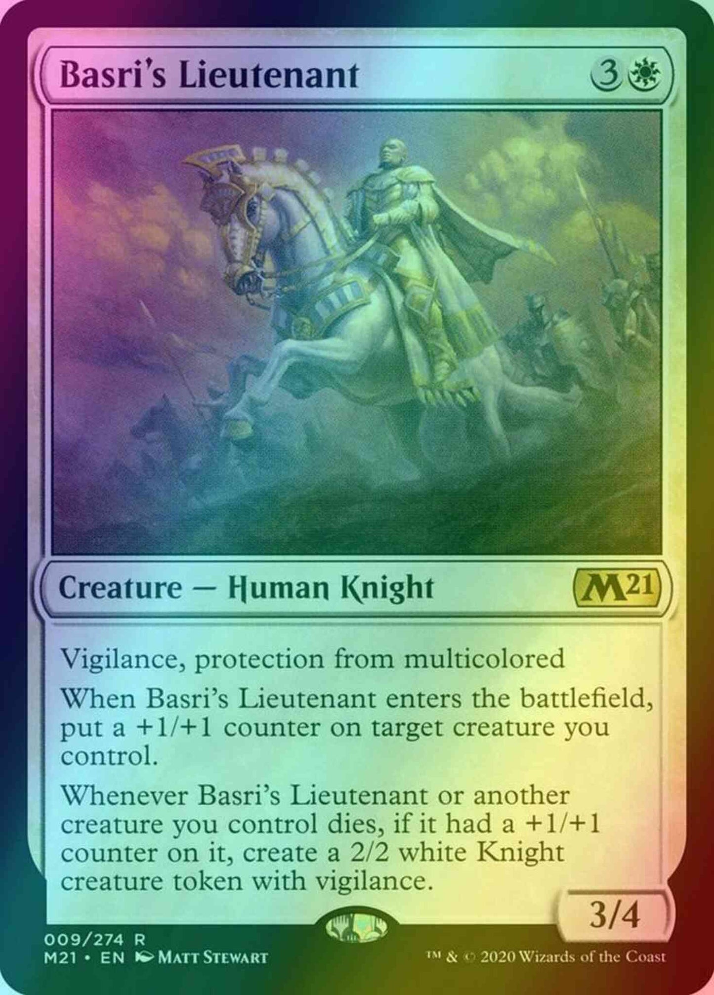 Basri's Lieutenant [9] [Core Set 2021] [Foil]