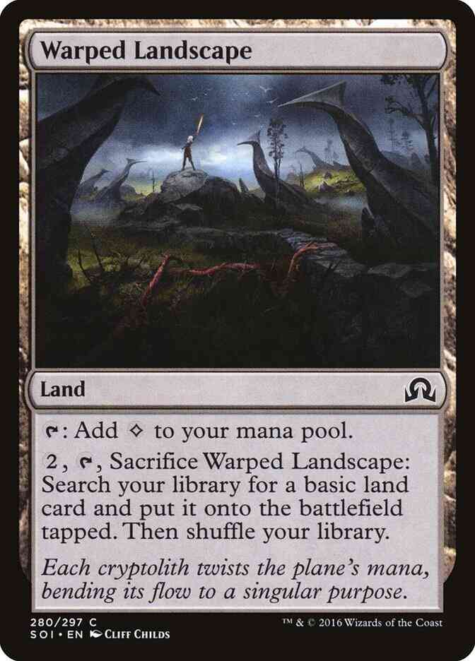 Warped Landscape [280] [Shadows over Innistrad] [Non-Foil]