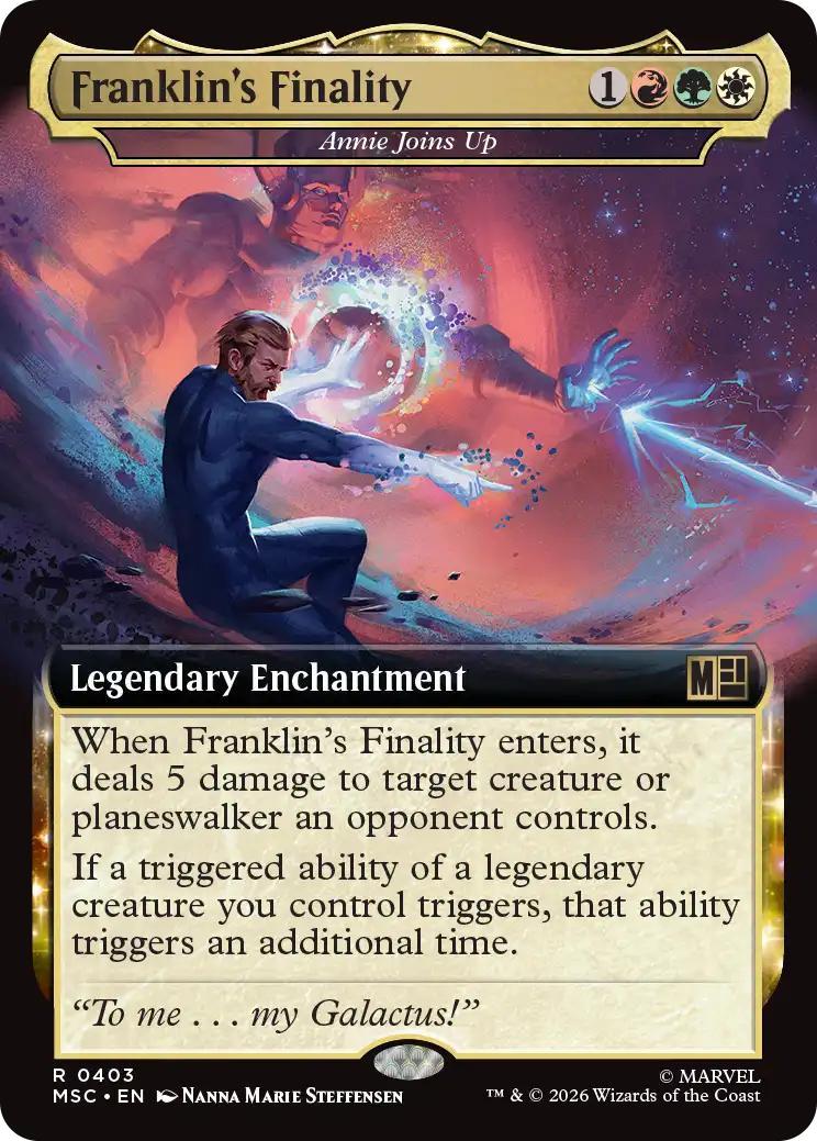 Annie Joins Up [403] [Extended Art] [Marvel Super Heroes: Commander] [Non-Foil]