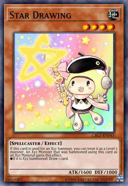 Star Drawing - GEIM-EN039 - Rare - 1st Edition