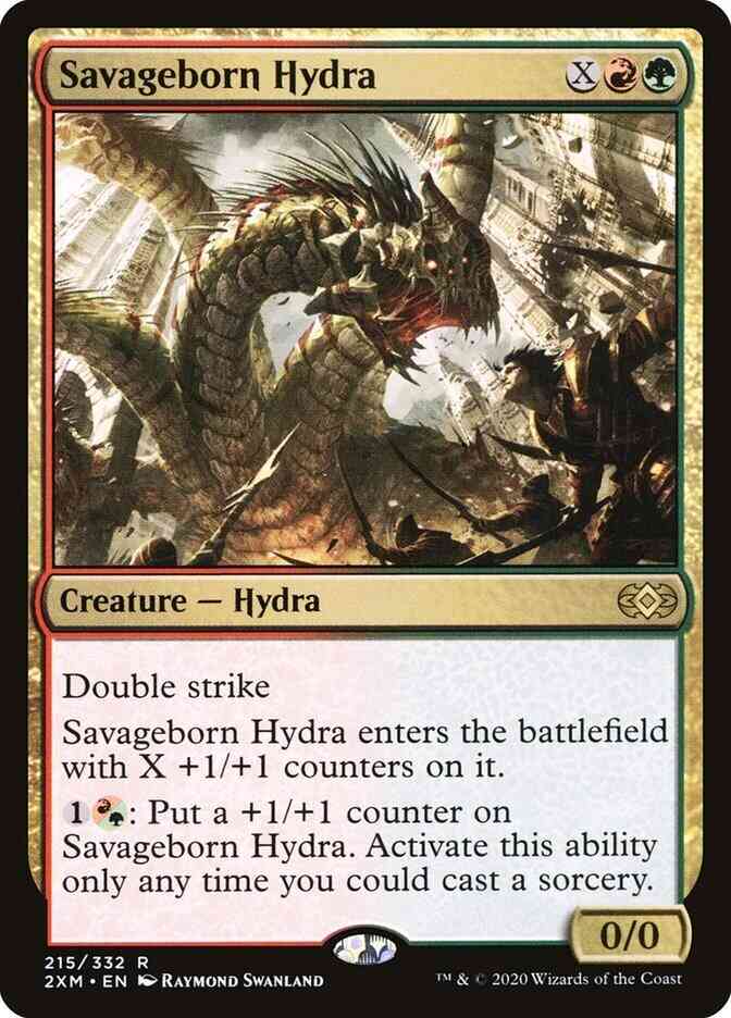 Savageborn Hydra [215] [Double Masters] [Non-Foil]