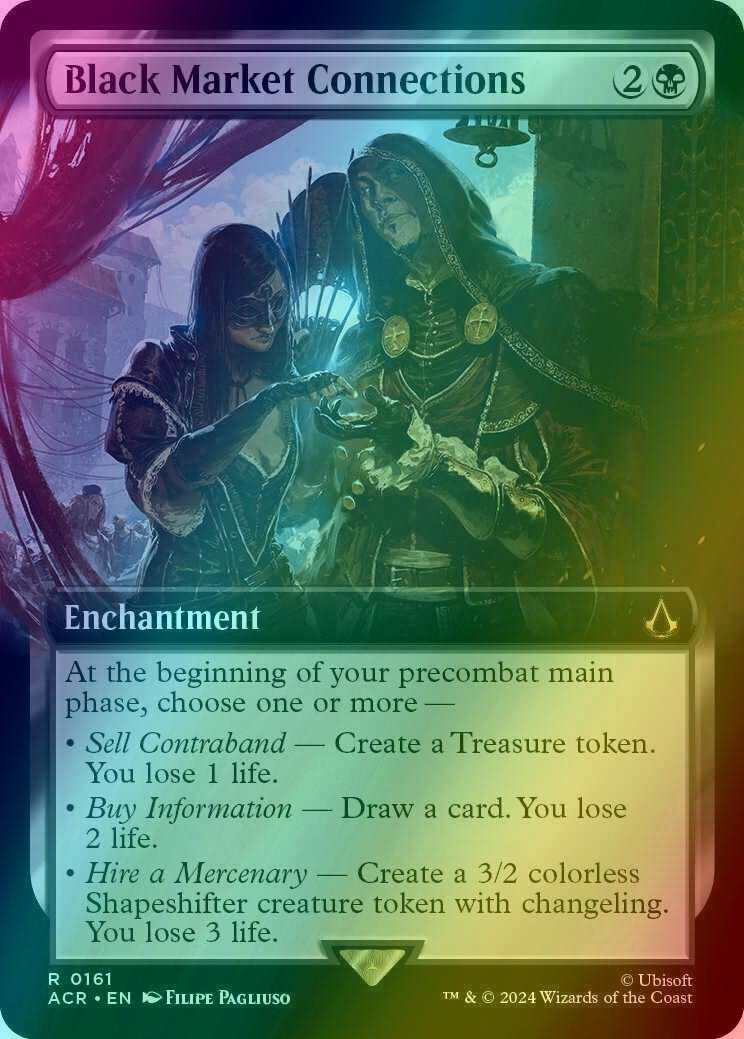 Black Market Connections [161] [Extended Art] [Assassin's Creed] [Foil]