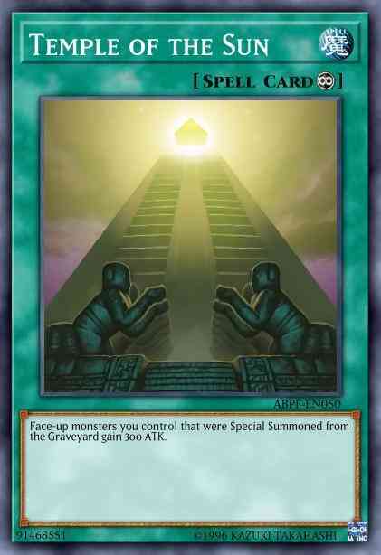 Temple of the Sun - ABPF-EN050 - Common - Unlimited