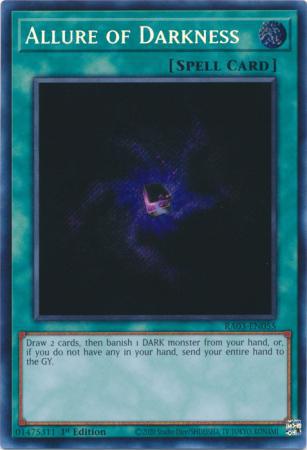 Allure of Darkness - RA03-EN055 - Secret Rare - 1st Edition