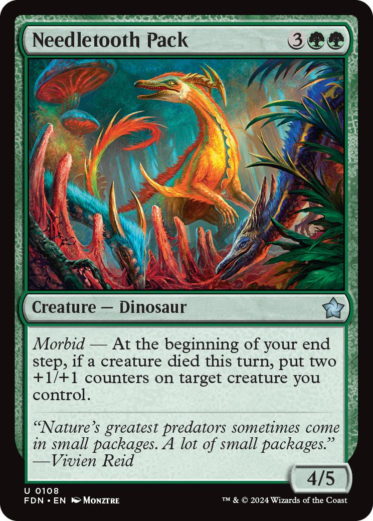 Needletooth Pack [108] [Foundations] [Non-Foil]