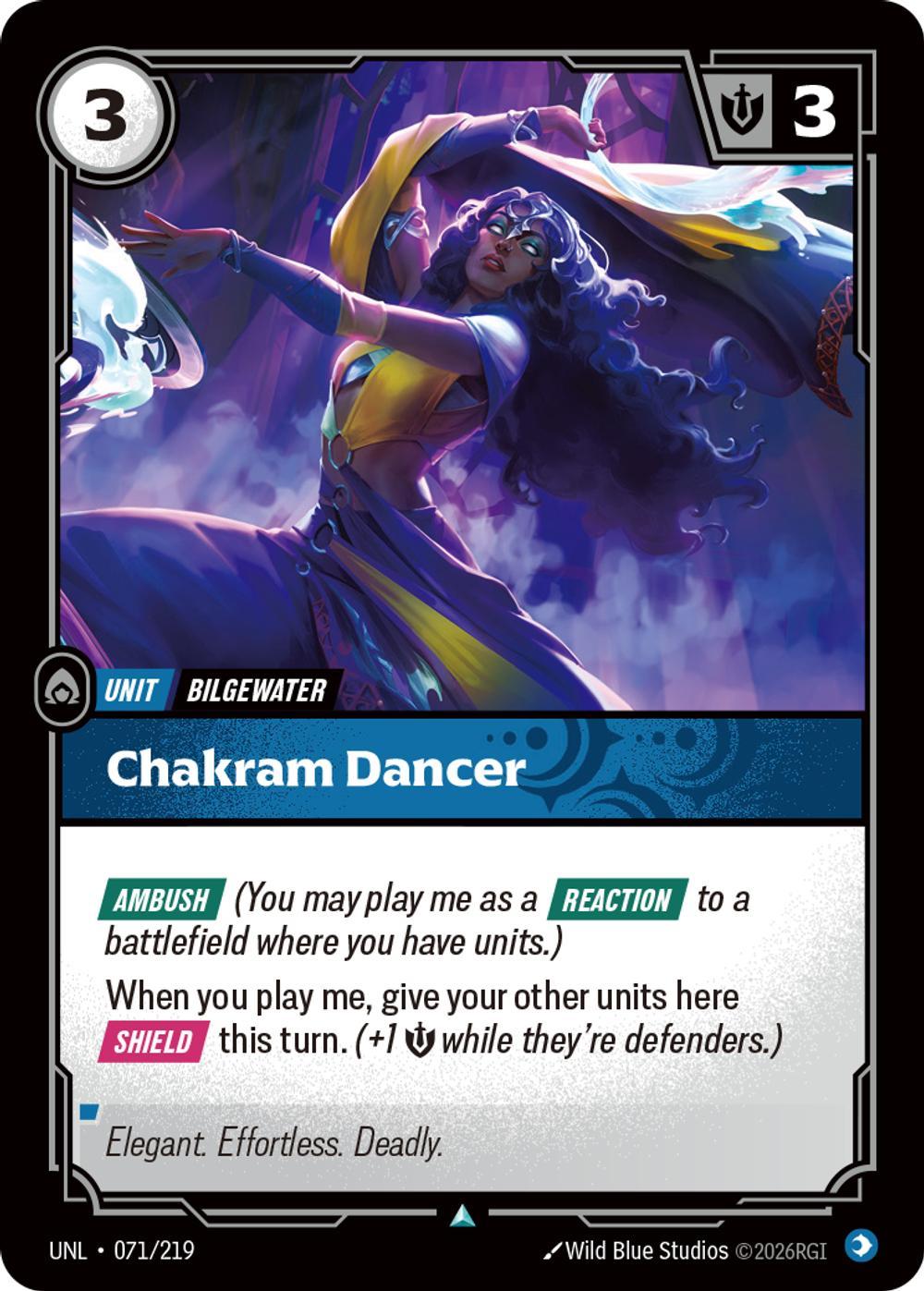 Chakram Dancer - 071/219 [Unleashed] [Non-Foil]