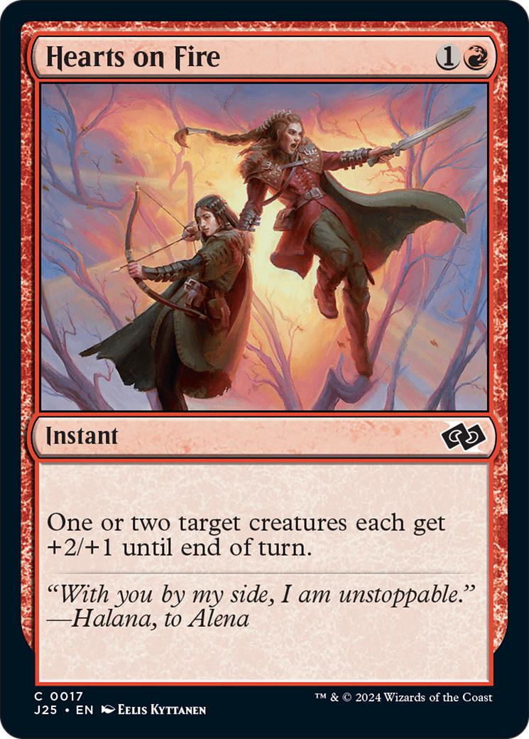 Hearts on Fire [17] [Foundations: Jumpstart] [Non-Foil]