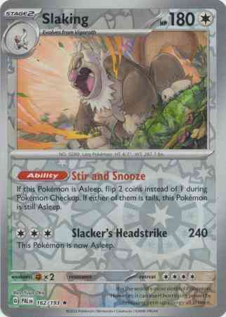 Slaking - 162/193 - Rare [sv02-162] [Reverse Holo]