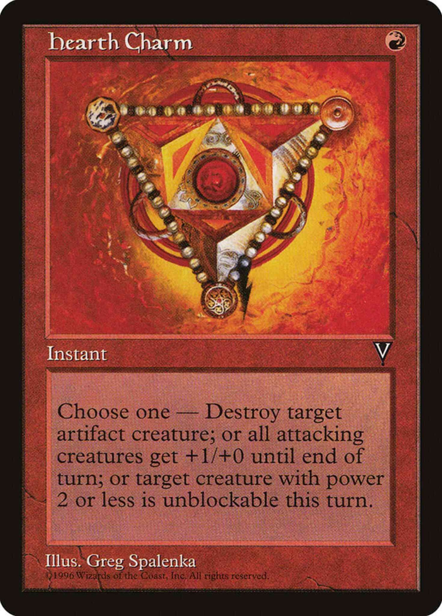 Hearth Charm [82] [Visions] [Non-Foil]