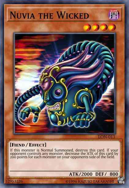 Nuvia the Wicked - LON-013 - Rare - Unlimited
