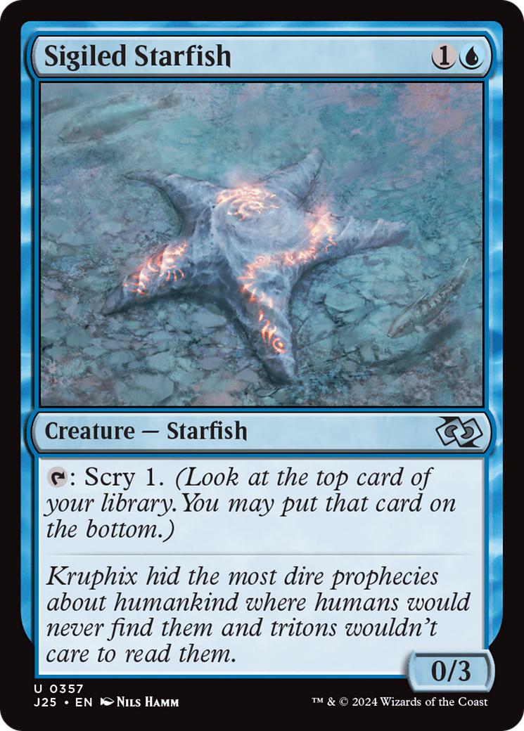 Sigiled Starfish [357] [Foundations: Jumpstart] [Non-Foil]
