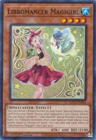Libromancer Magigirl - MP23-EN044 - Common - 1st Edition