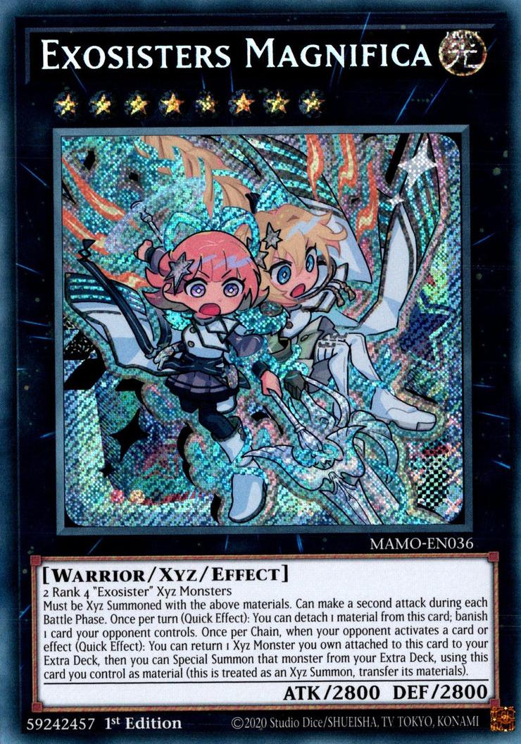 Exosisters Magnifica - MAMO-EN036 - Secret Rare - 1st Edition