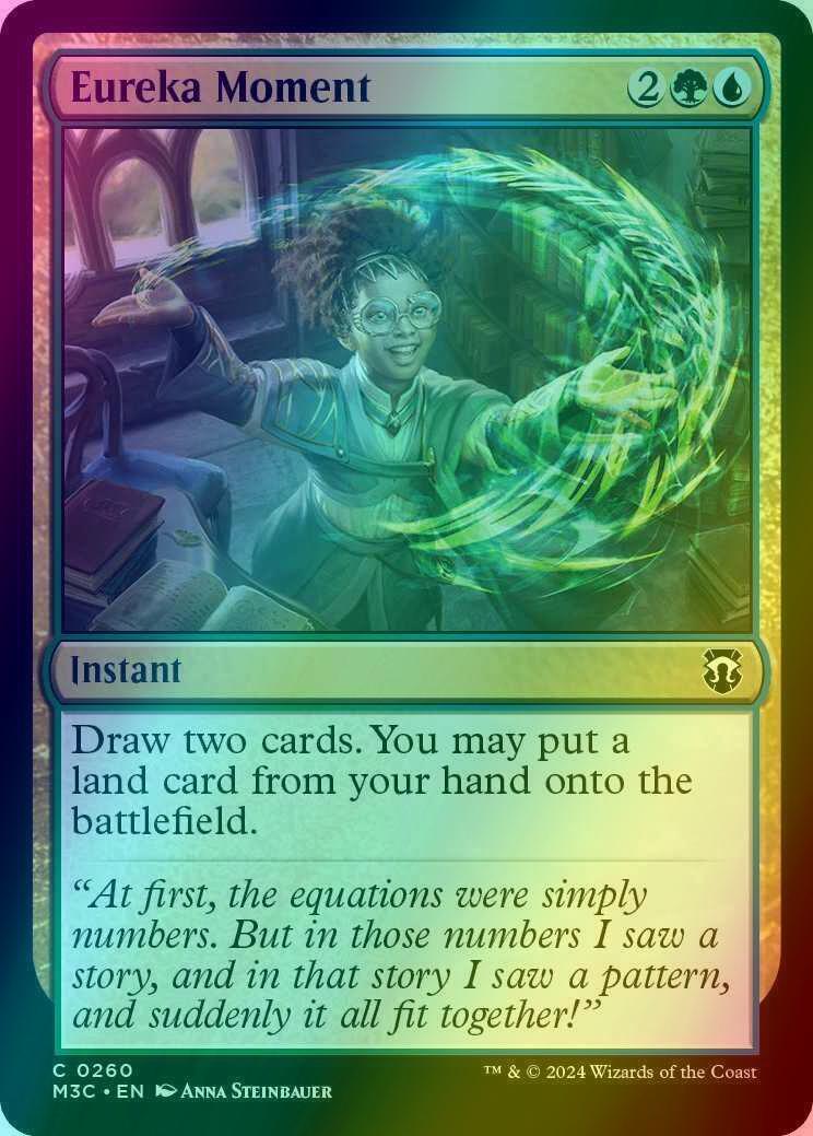 Eureka Moment [260] [Modern Horizons 3: Commander] [Ripple Foil]