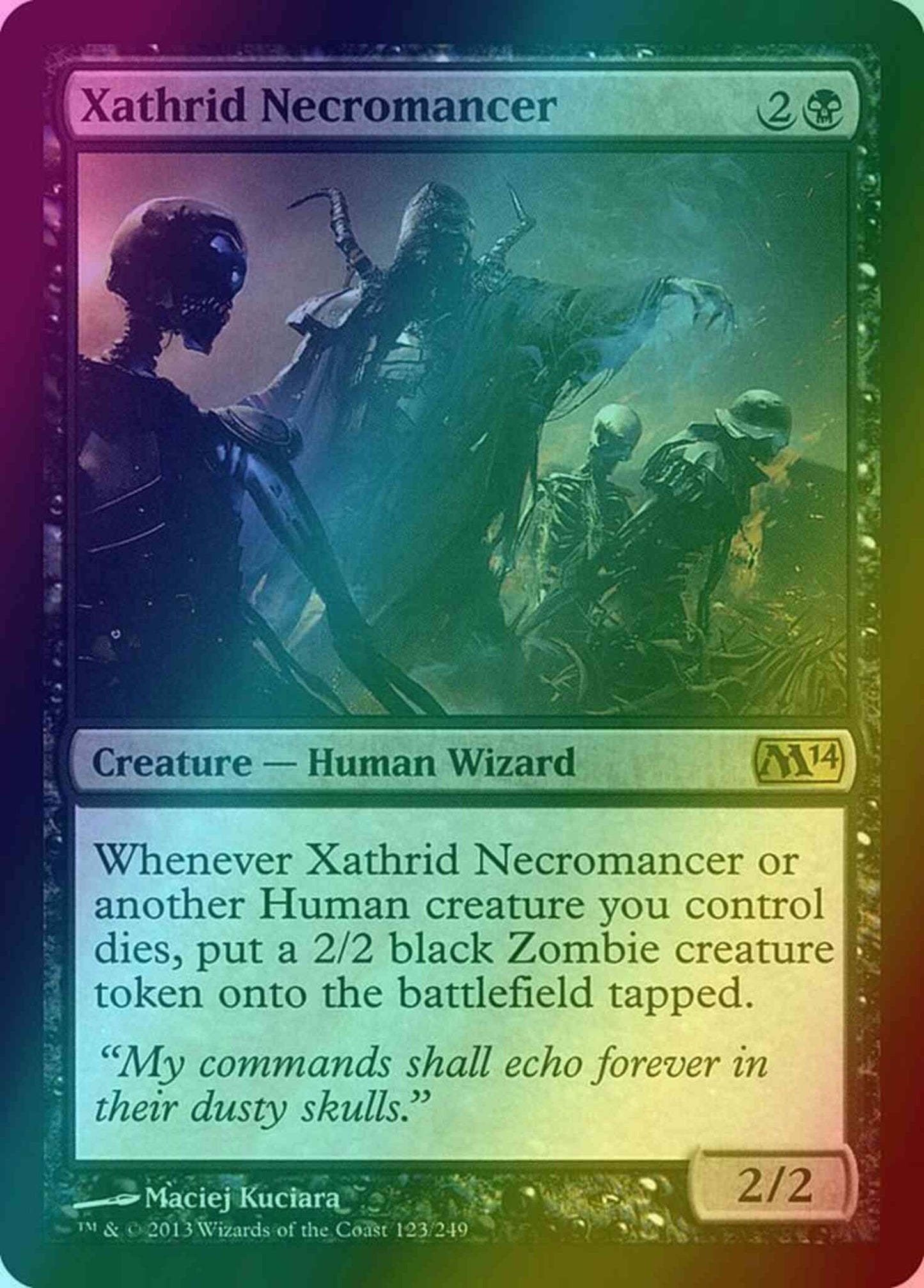 Xathrid Necromancer [123] [Magic 2014] [Foil]