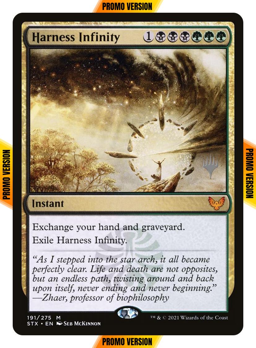 Harness Infinity [Promo Pack] [191p] [Strixhaven: School of Mages Promos] [Non-Foil]