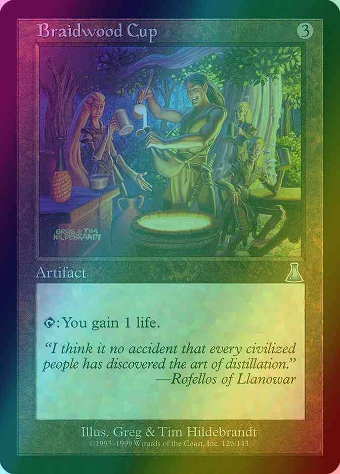 Braidwood Cup [126] [Urza's Destiny] [Foil]