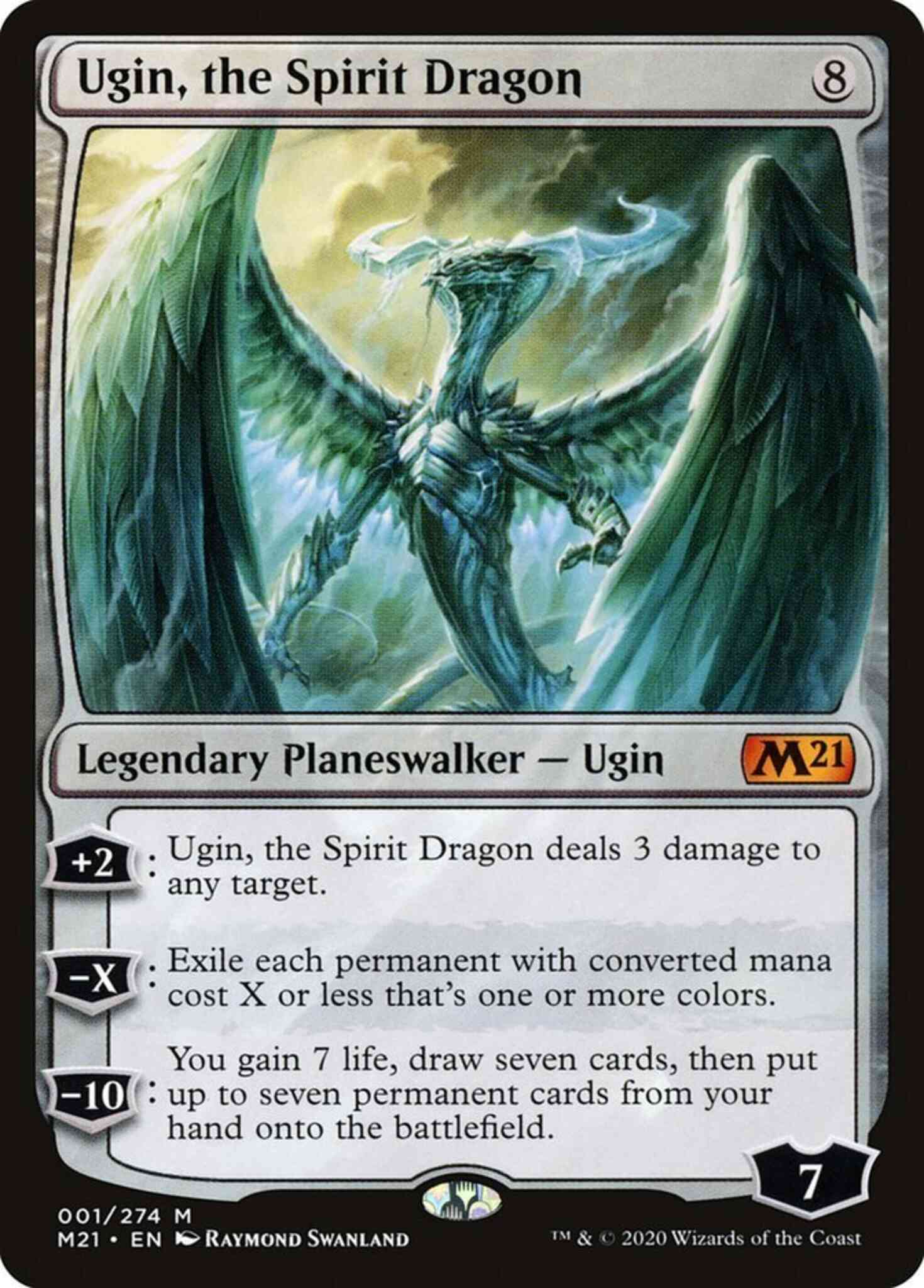 Ugin, the Spirit Dragon [Core Set 2021] [Non-Foil] – Face to Face