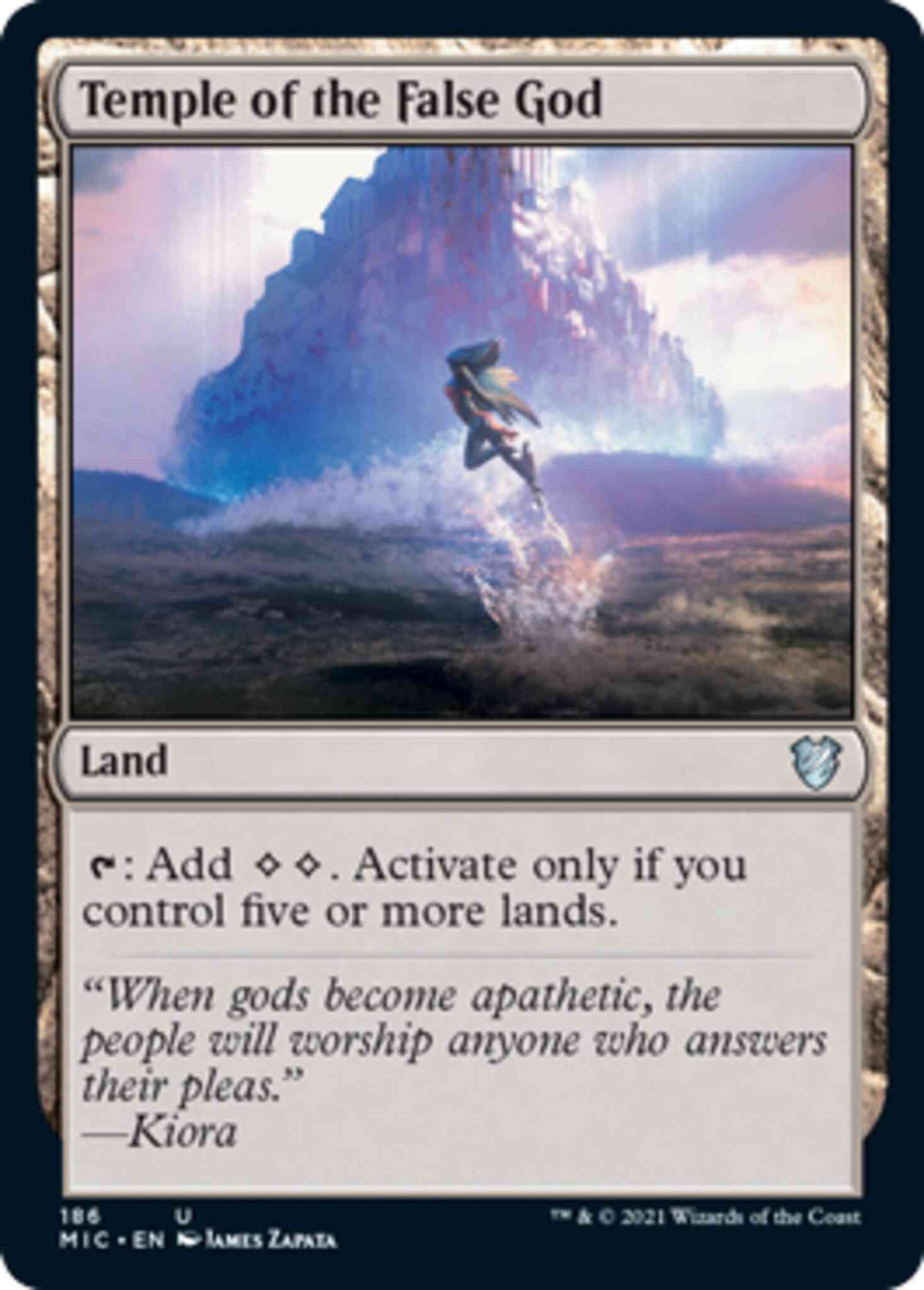 Temple of the False God [186] [Innistrad: Midnight Hunt: Commander] [Non-Foil]