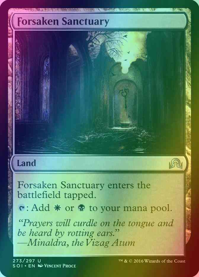 Forsaken Sanctuary [273] [Shadows over Innistrad] [Foil]