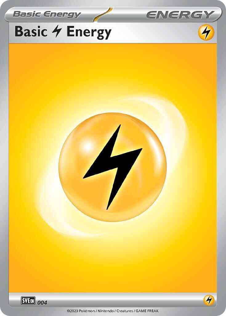 Basic Lightning Energy - 004 - Common [sve-004] [Non-Holo]
